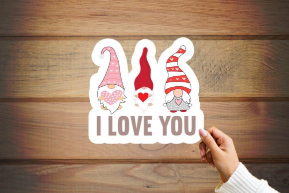 Download I Love You Valentine Sticker Design - Valentine sticker design Collection